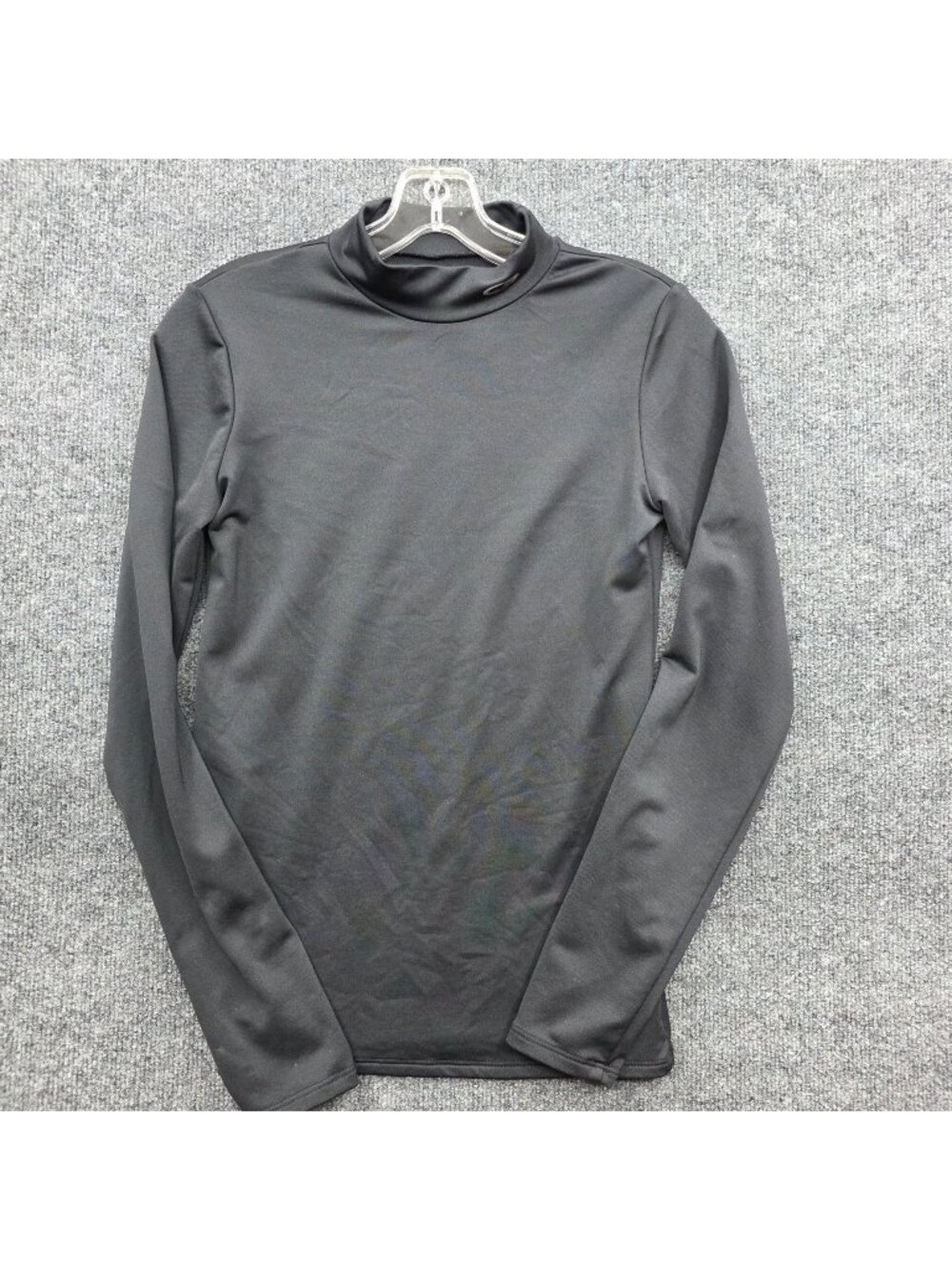 Champion Fitted Performance Mock Neck Base Layer Top XL Black Athletic Outdoor